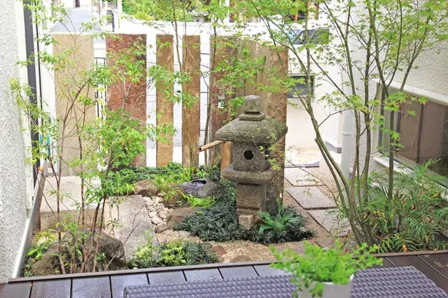 和風の庭のデザイン例